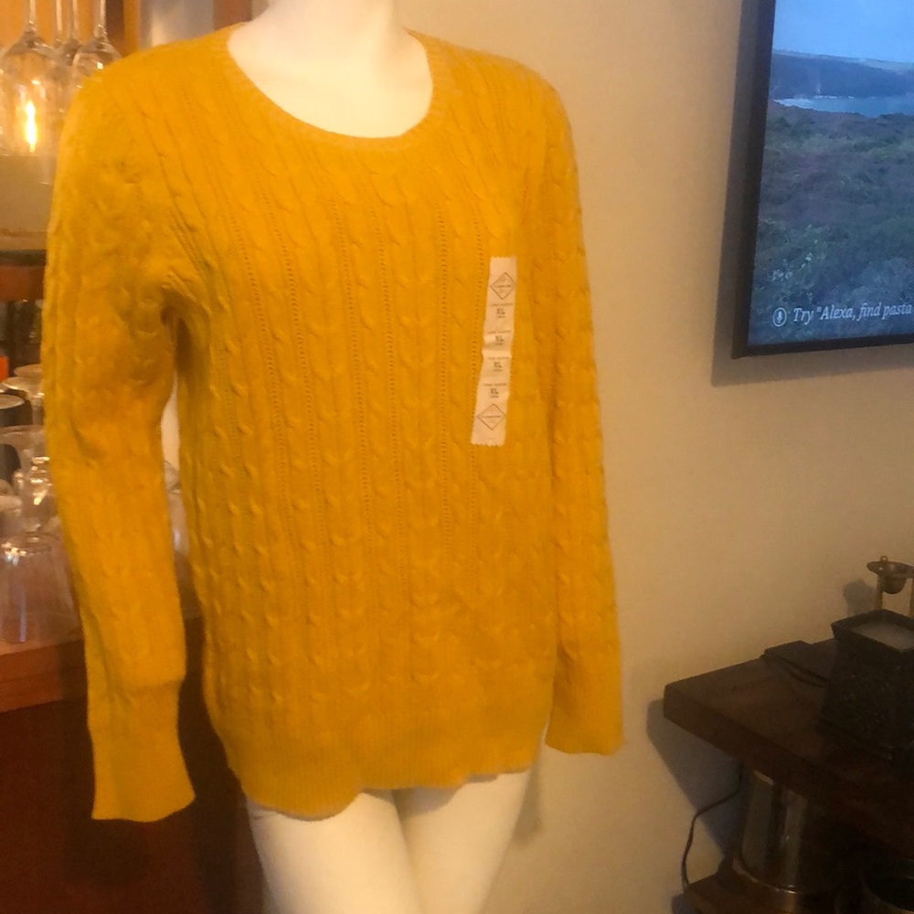 St.John's Bay Crew Neck Lg Sleeve Pullover Sweater